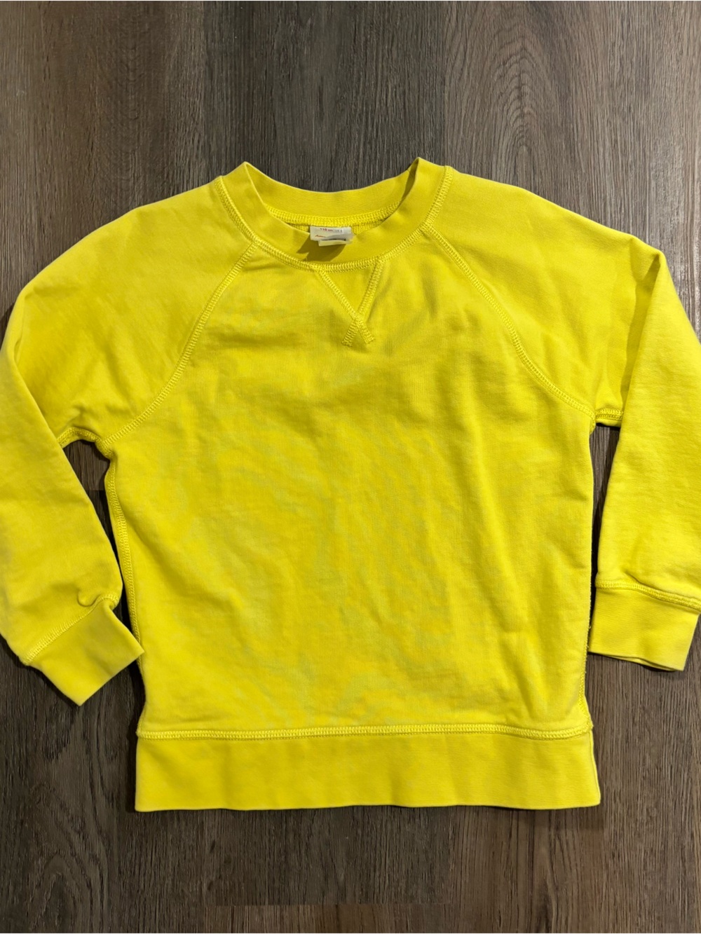 Hanna Andersson Yellow Crewneck Sweatshirt